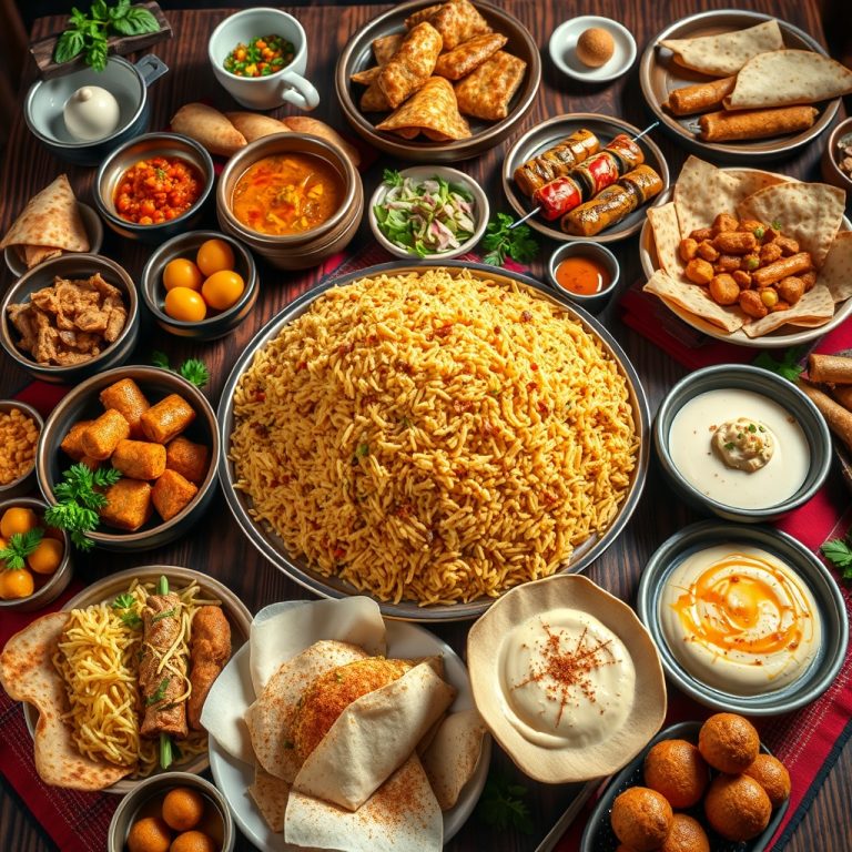 A Culinary Journey Through the Rich Flavors of Middle Eastern and South Asian Cuisine