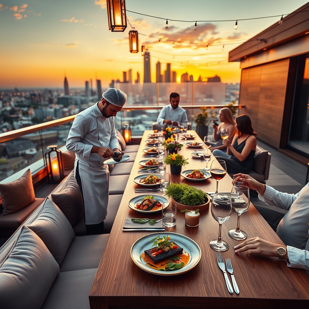 The Evolution of Hotel Rooftop Lounges: Where Sky-High Views Meet Exquisite Culinary Innovation