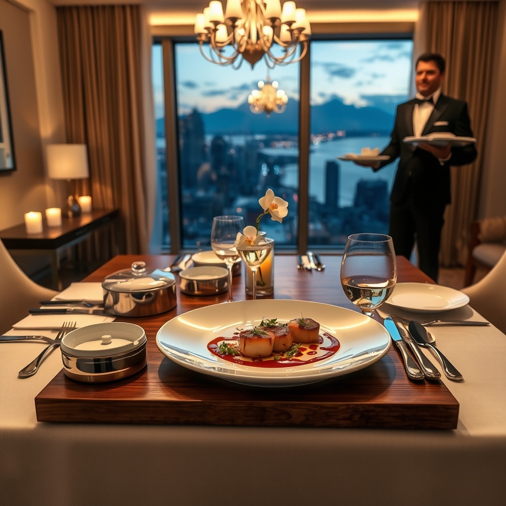 The New Era of Upscale In-Room Dining: Where Luxury Meets Personalized Culinary Artistry