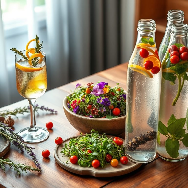 The Art of Modern Nourishment: How Non-Alcoholic Spirits, Microgreens Salad Bowls, and Botanical Infusions Are Redefining Wellness