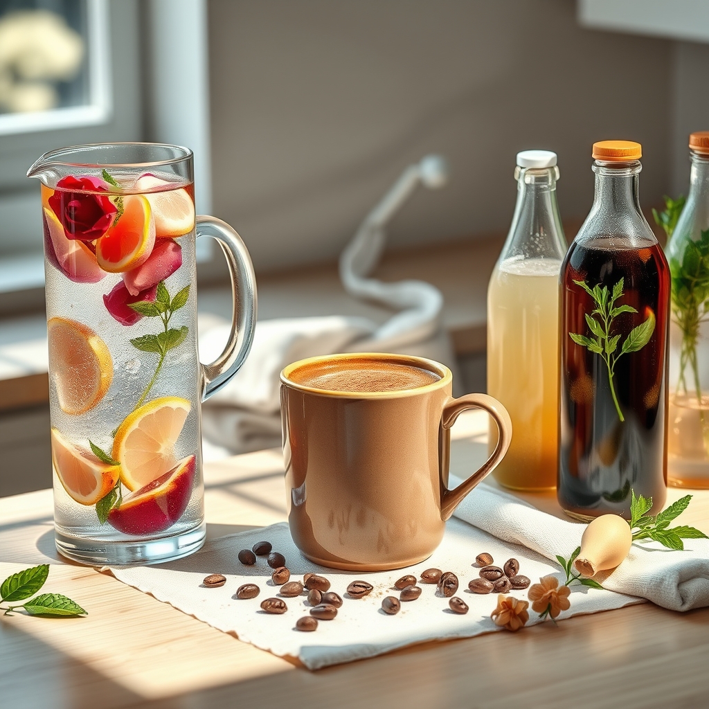 The Alchemy of Modern Hydration: How Botanical Infused Waters, Adaptogenic Coffee, and Fermented Probiotic Drinks Are Crafting a New Ritual of Wellness