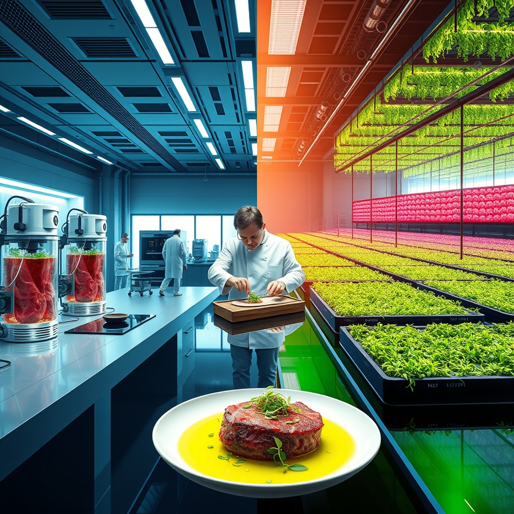 The Rise of Cell-Cultured Meat and Algae-Based Proteins: A Deep Dive into the Future of Sustainable Protein