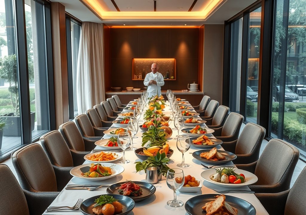 Elevating Dining Experiences: A Journey Through Luxury and Sustainability in Hotel Cuisine